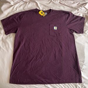 Oversized XL Carhartt Red/Maroon Colored Tee